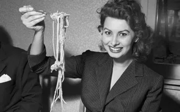O spaghetti com vôngole da Sophia Loren