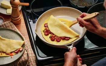 8 passos para uma omelete perfeita