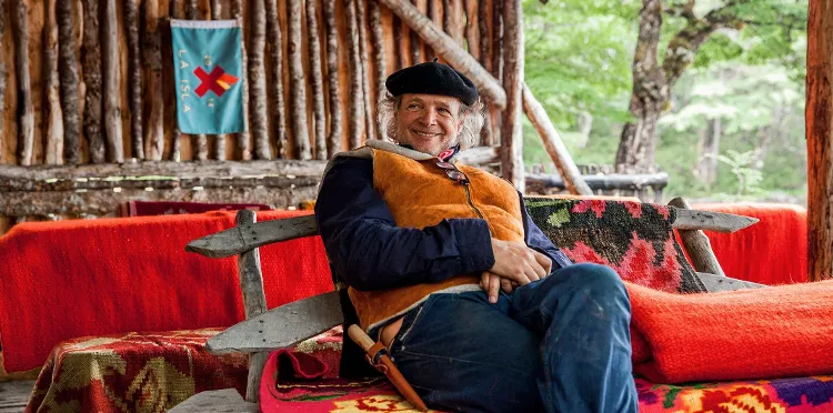 Francis Mallmann na vinícola de outro mundo